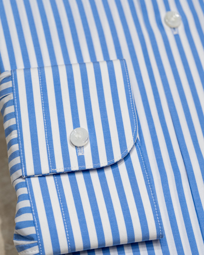 Camicia Bellini Azzurra Bacchettata