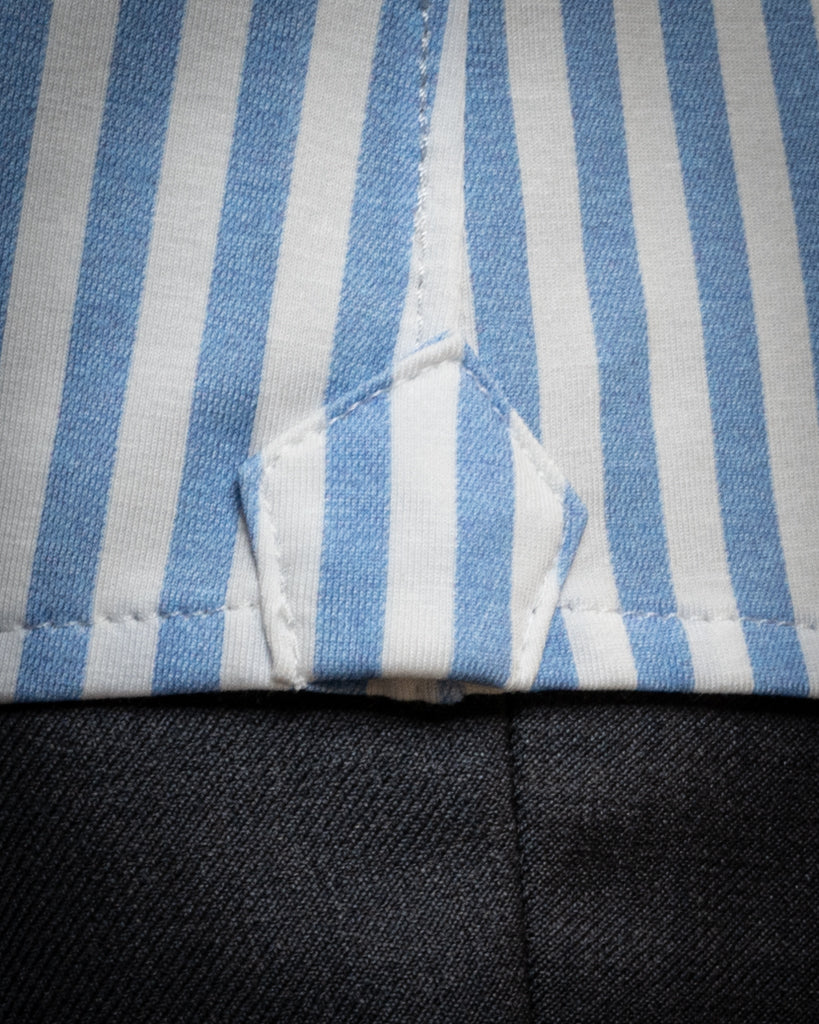 Camicia Bellini Azzurra Bacchettata
