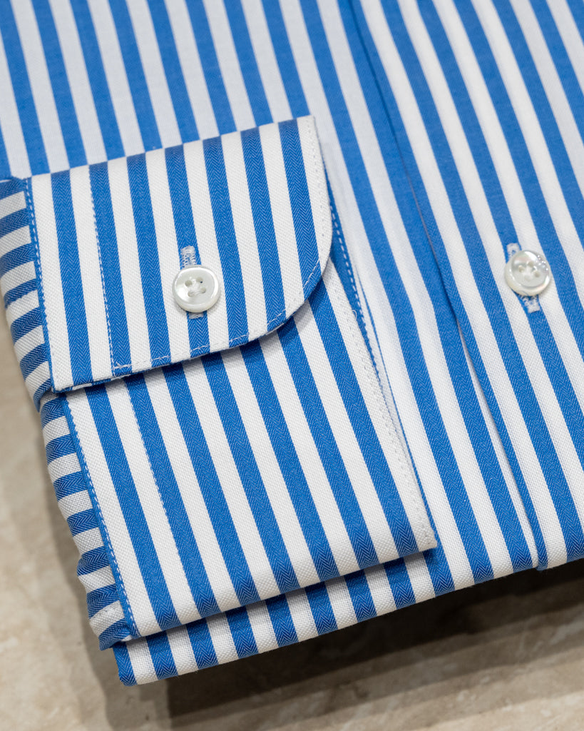 Camicia Bellini Bacchettata Azzurra e Bianca