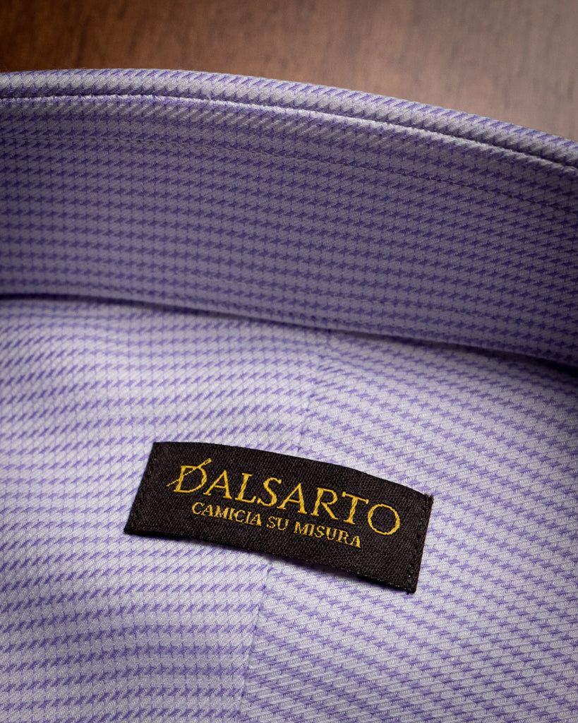 Camicia Bellini Bianca e Viola