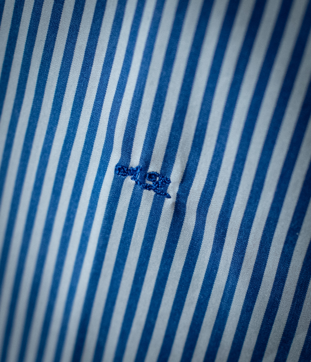 Bellini Blue Striped Shirt