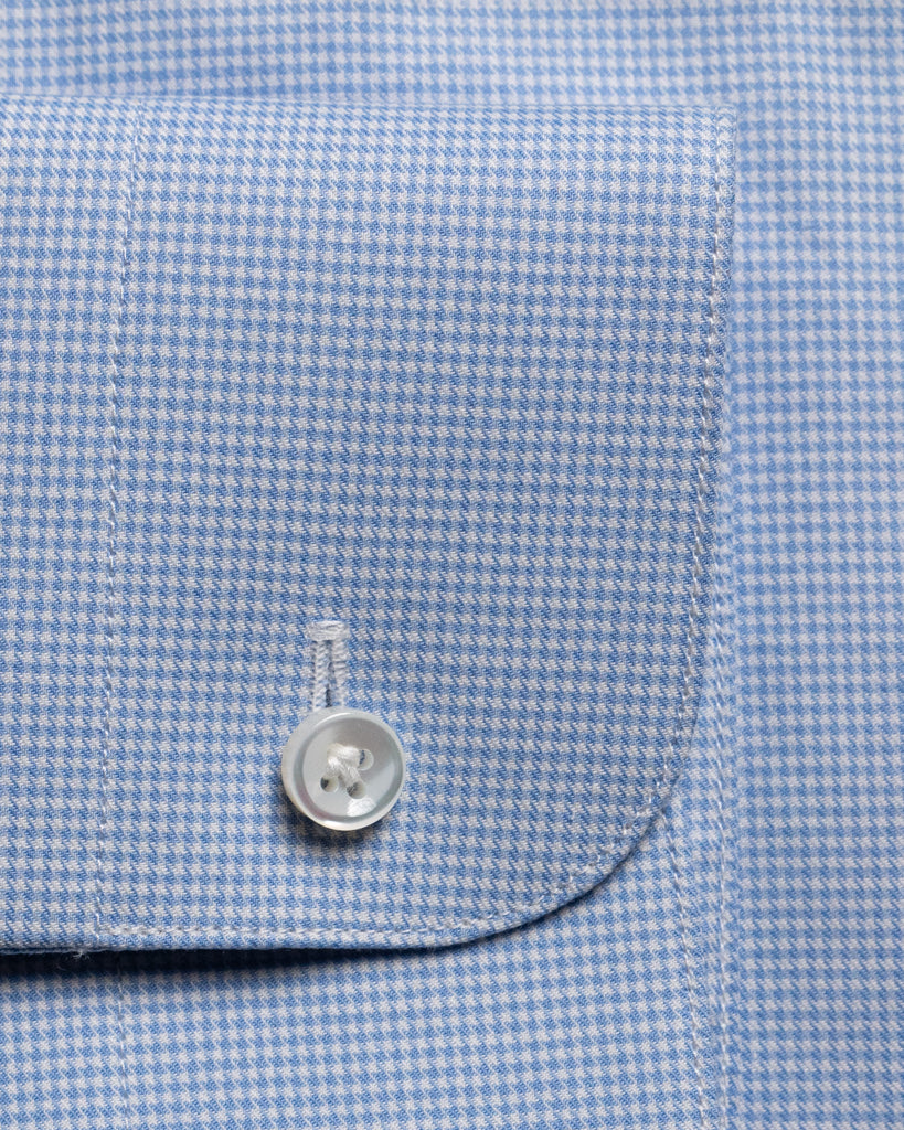 Camicia Bellini Blu Jacquard