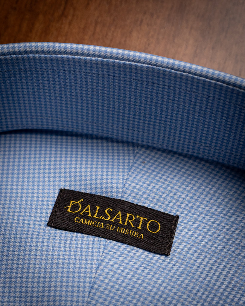 Camicia Bellini Blu Jacquard