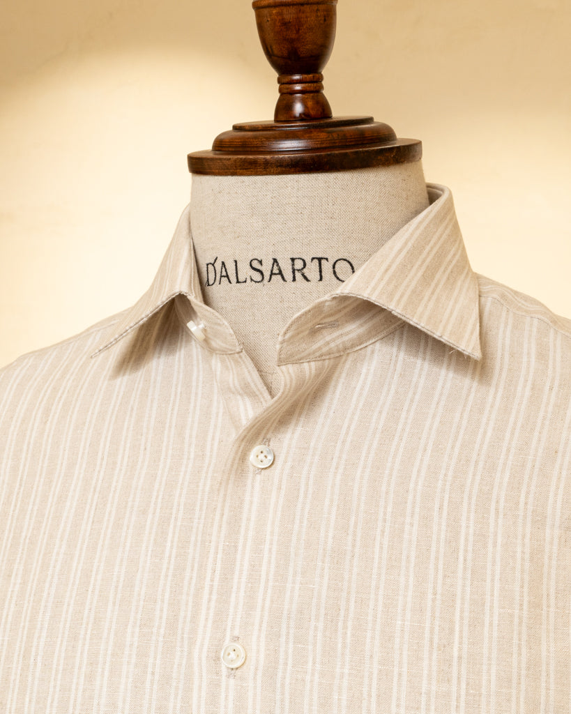Camicia Bellini Grigia Bacchettata