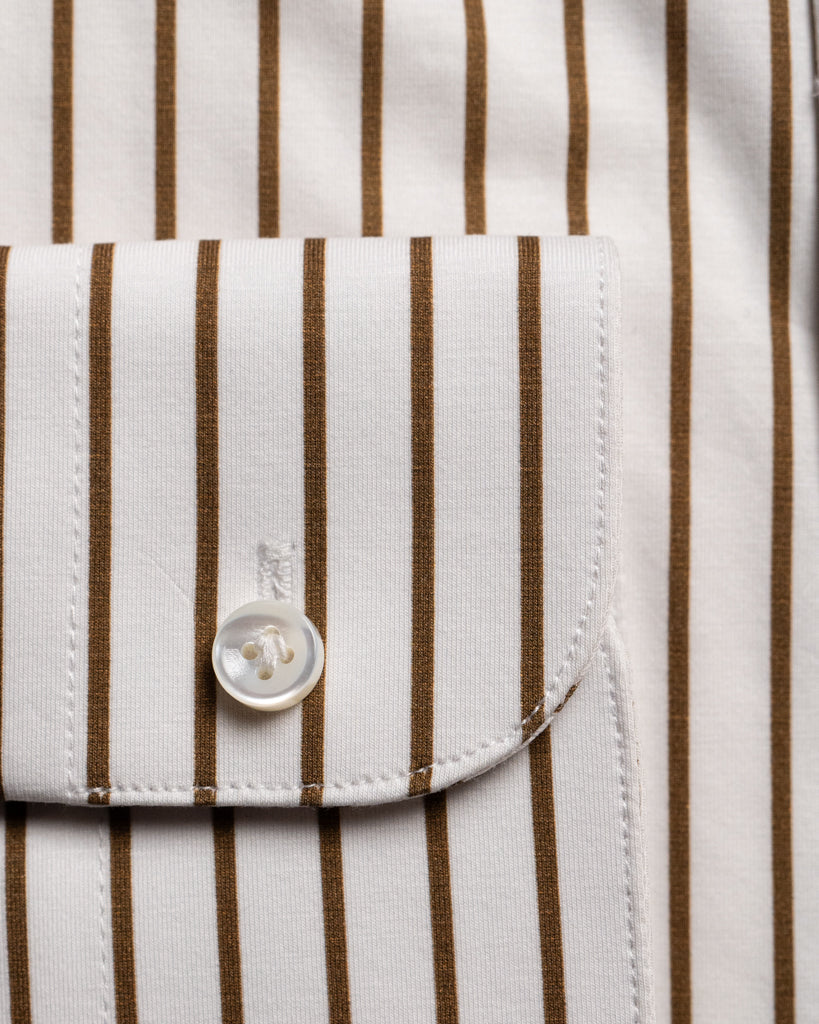 Bellini Brown Striped Shirt