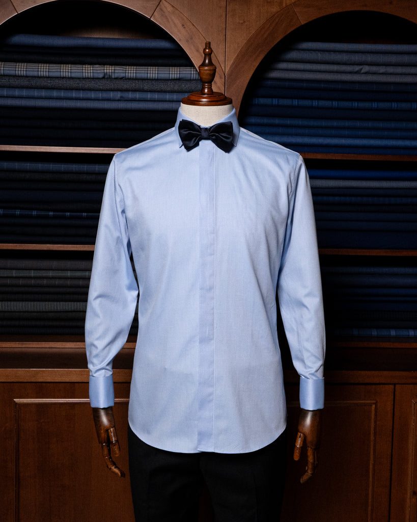 Camicia Bellini Piquet Azzurra