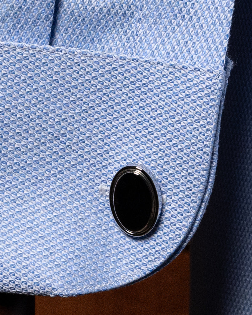 Camicia Bellini Piquet Azzurra