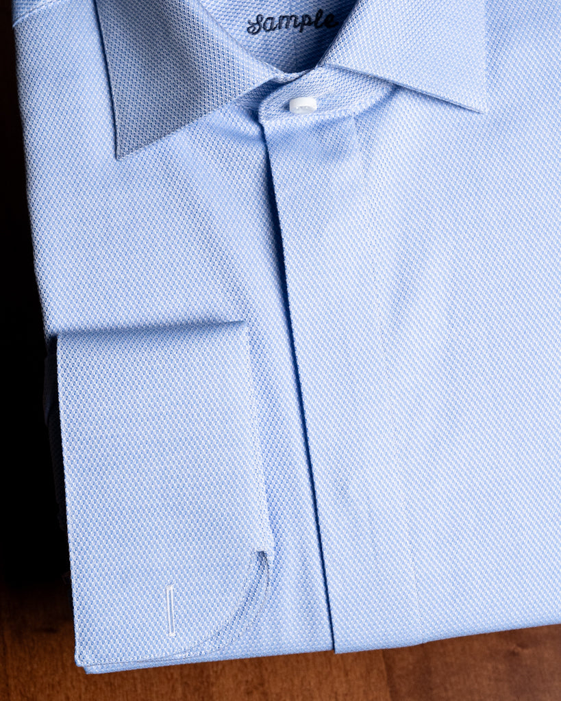 Camicia Bellini Piquet Azzurra