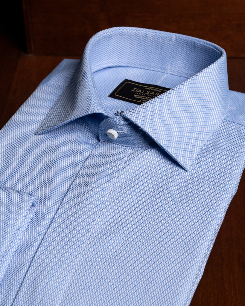 Camicia Bellini Piquet Azzurra