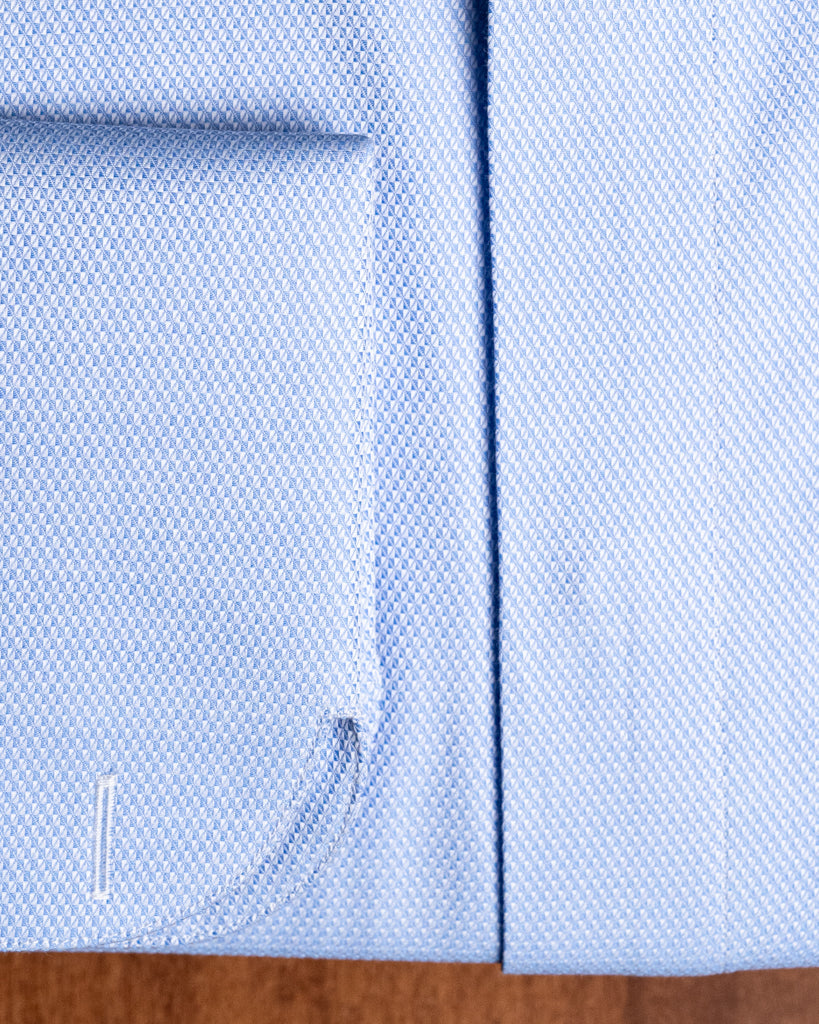 Camicia Bellini Piquet Azzurra