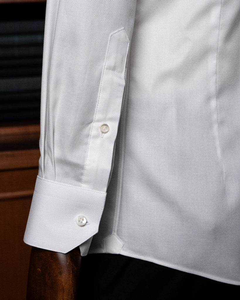 Camicia Bianca Bianco Perla