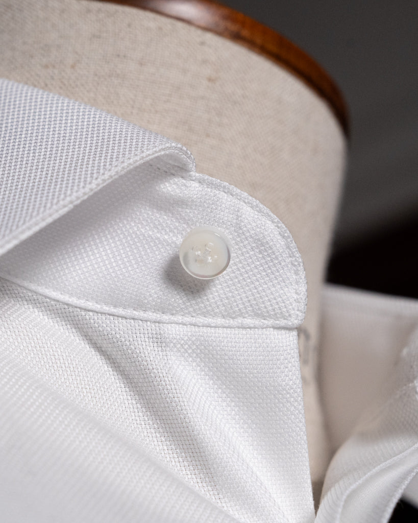 Camicia Bianca Bianco Perla