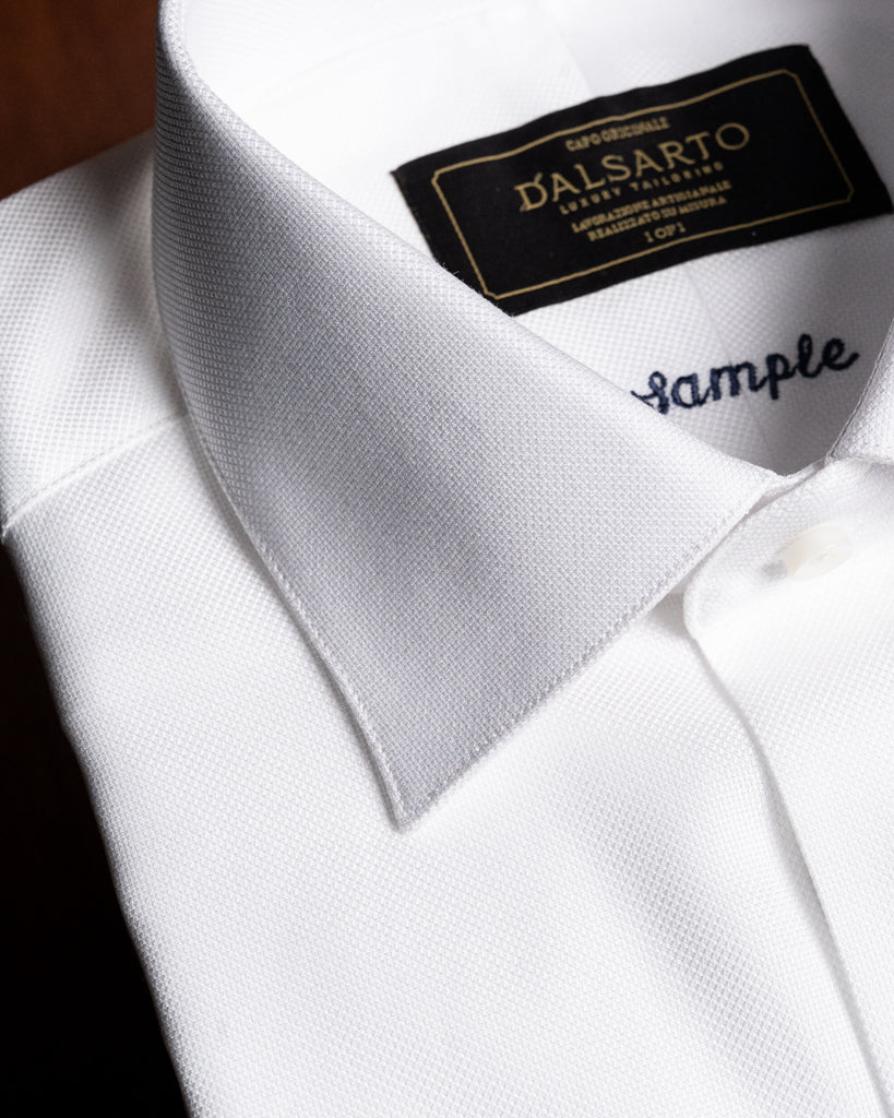 Camicia Bianca Bianco Perla