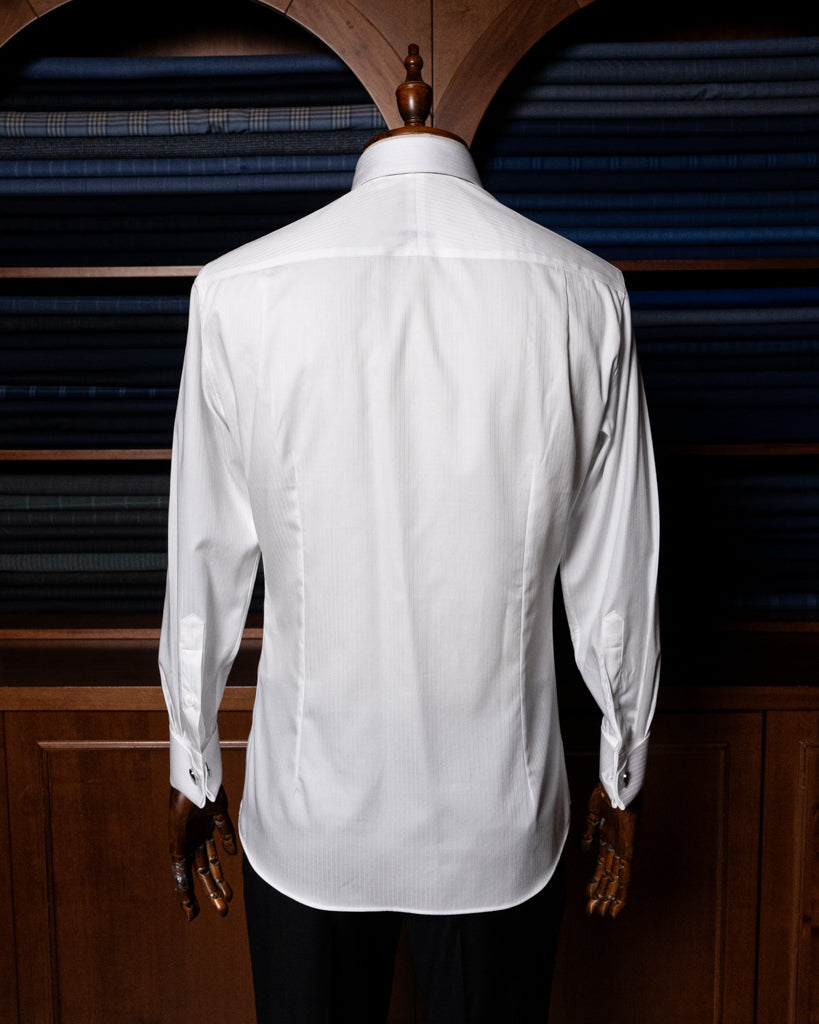 Camicia Bianca con Righe