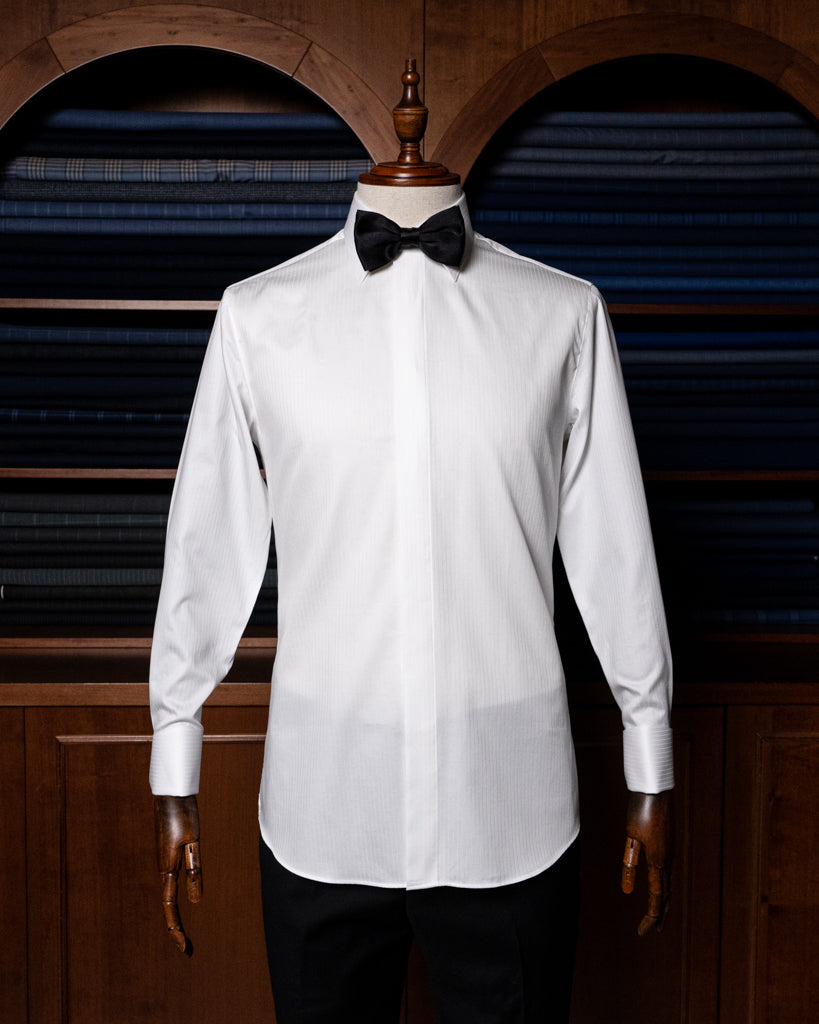 Camicia Bianca con Righe