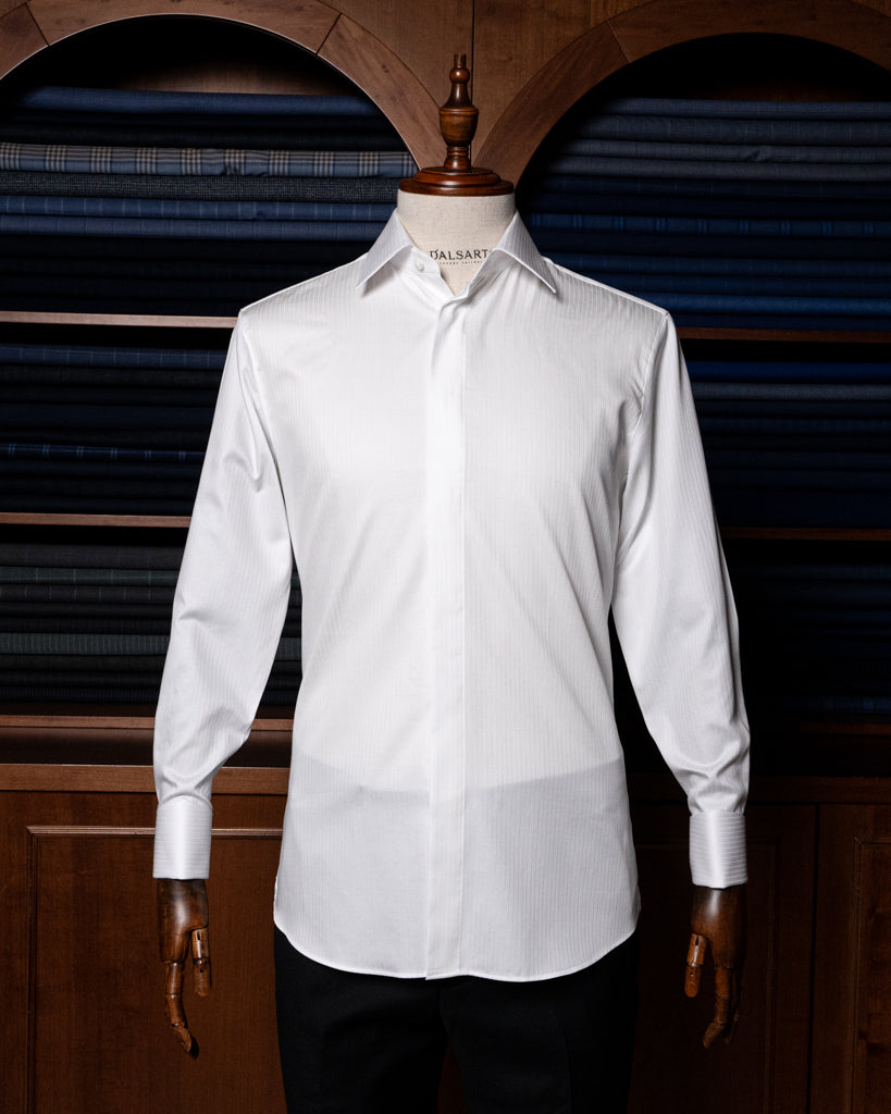 Camicia Bianca con Righe