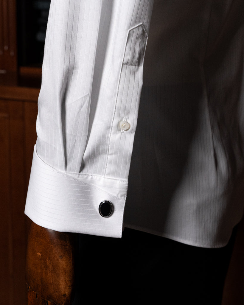 Camicia Bianca con Righe