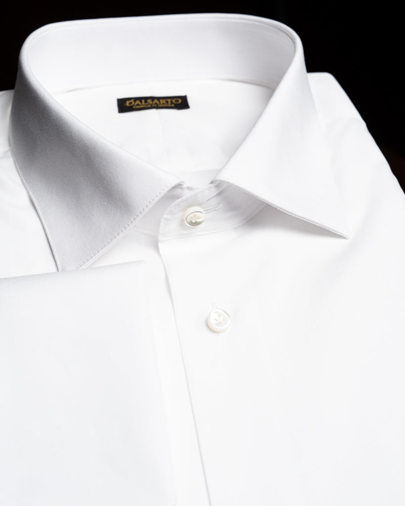 Camicia Bianca Polso Gemello