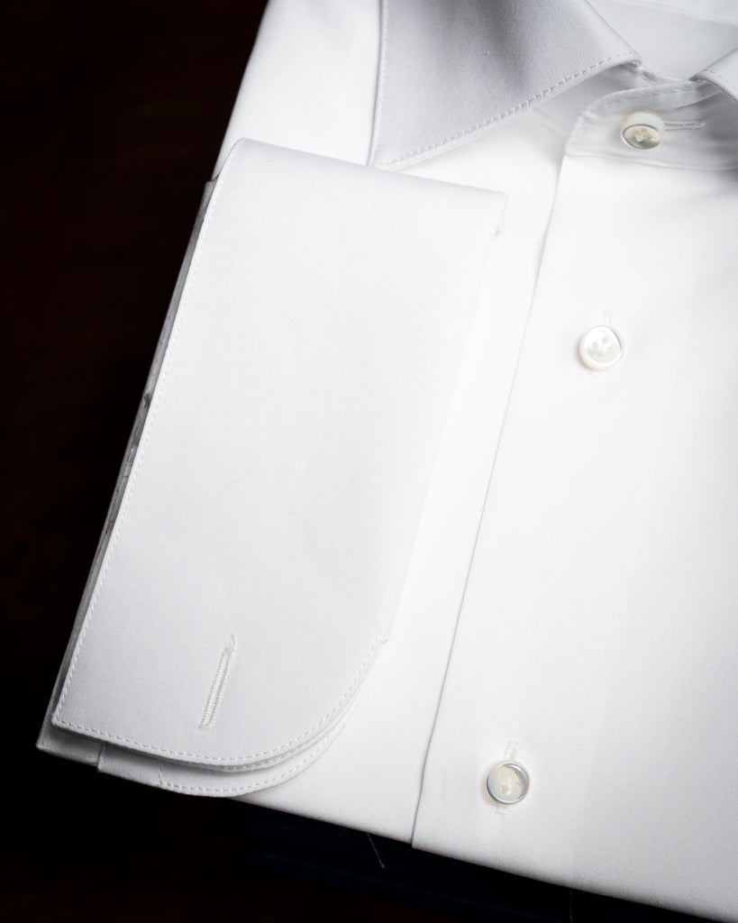 Camicia Bianca Polso Gemello