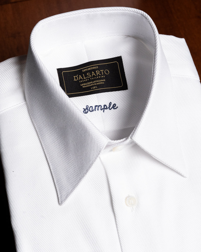 White Twill Ceremony Shirt