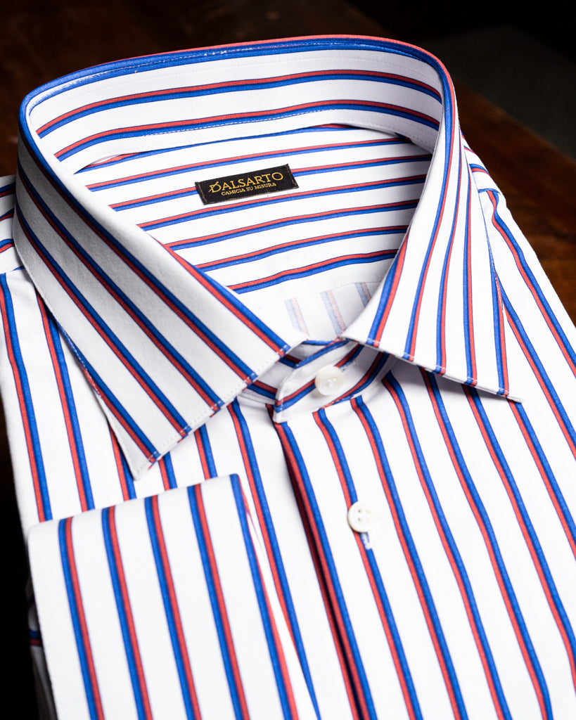 Casual Stretch Striped Shirt