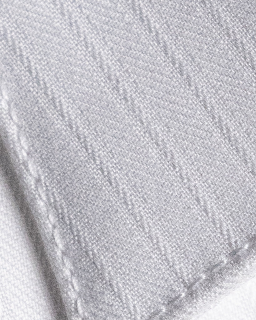 White Ceremony Shirt with Relief