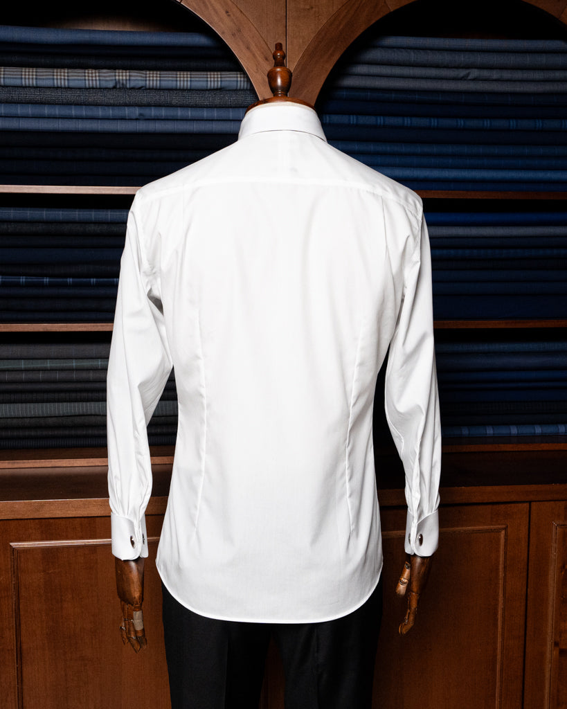 Camicia Cerimonia Bianco Latte