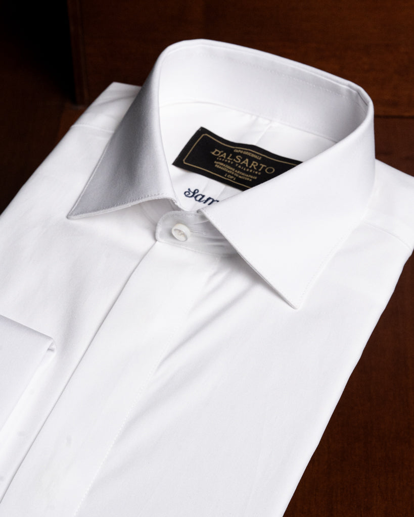 Camicia Cerimonia Bianco Latte
