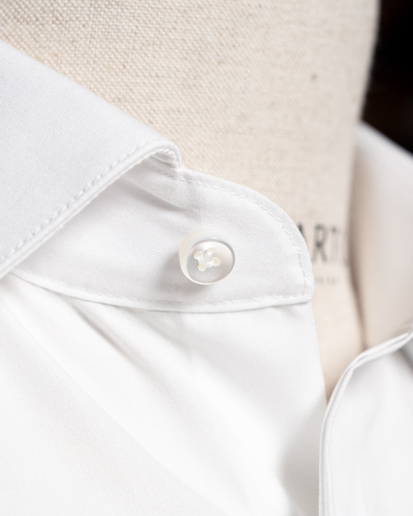 Camicia Cerimonia Bianco Latte