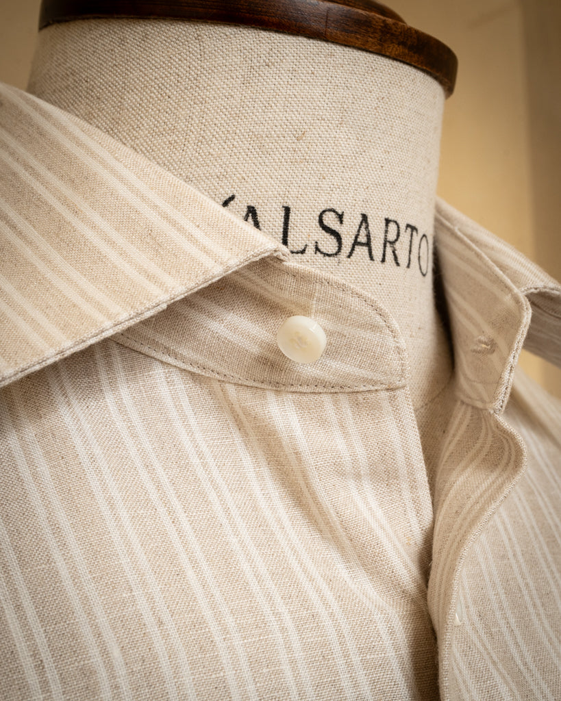 Camicia Grigia Bacchettata