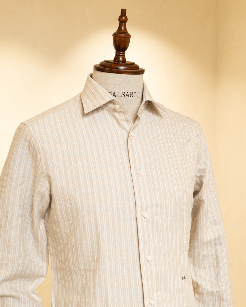 Camicia Grigia Bacchettata