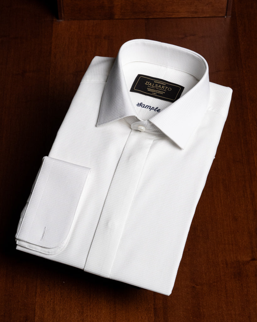 Camicia Oxford Bianca Cerimonia