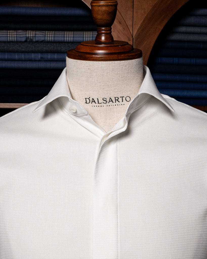 Camicia Oxford Bianca Cerimonia