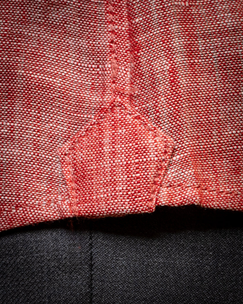 Camicia Rossa in Lino