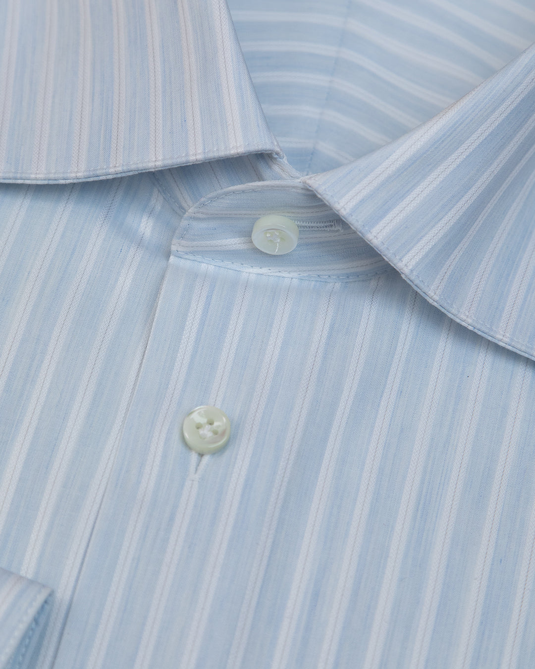 Camicia Spinata a Righe Celesti
