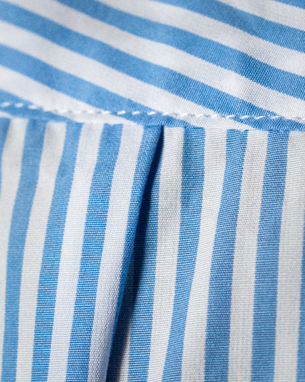 Bellini White and Light Blue Striped Shirt