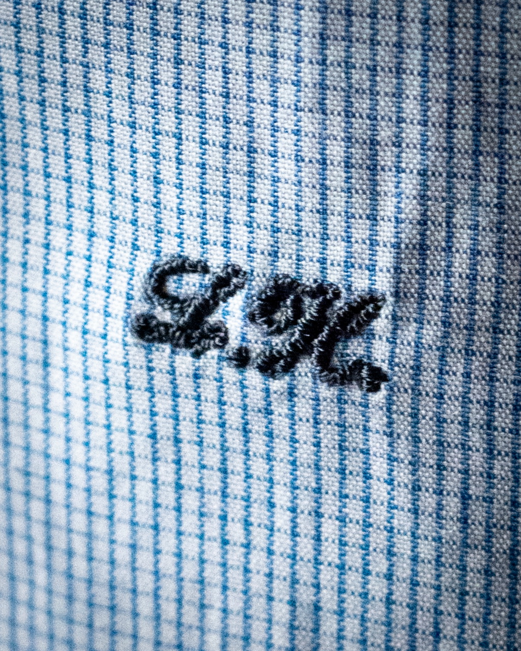 White and Blue Bellini Shirt
