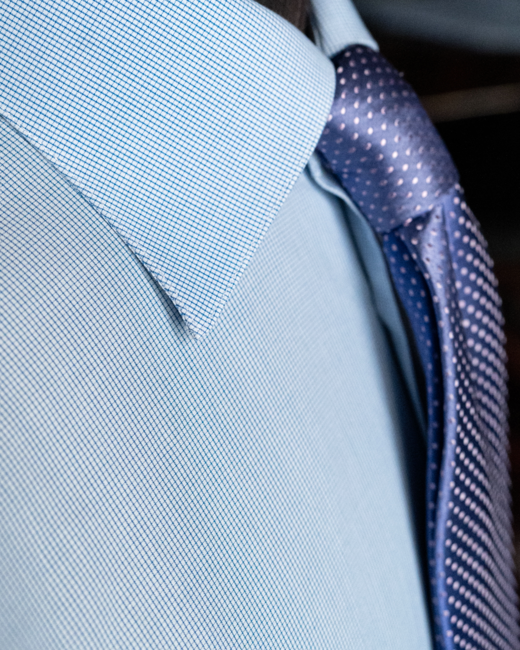 White and Blue Bellini Shirt