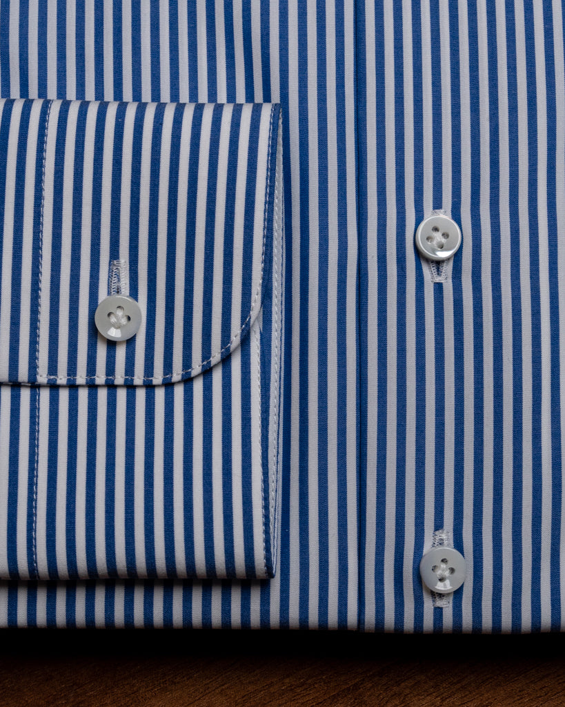 Camicia Bacchettata Blu
