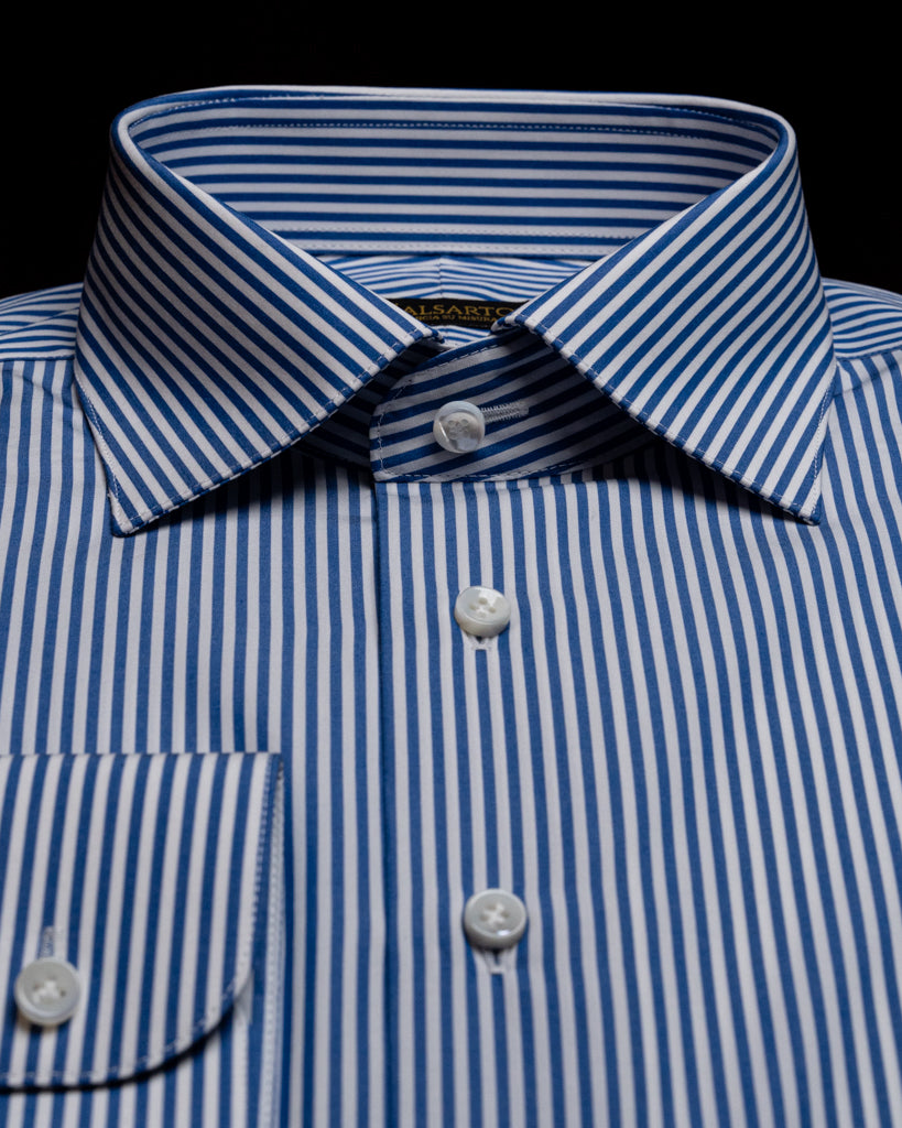 Camicia Bellini Bacchettata Blu