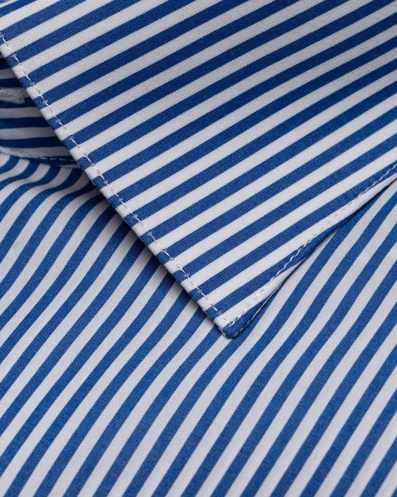 Camicia Bacchettata Blu