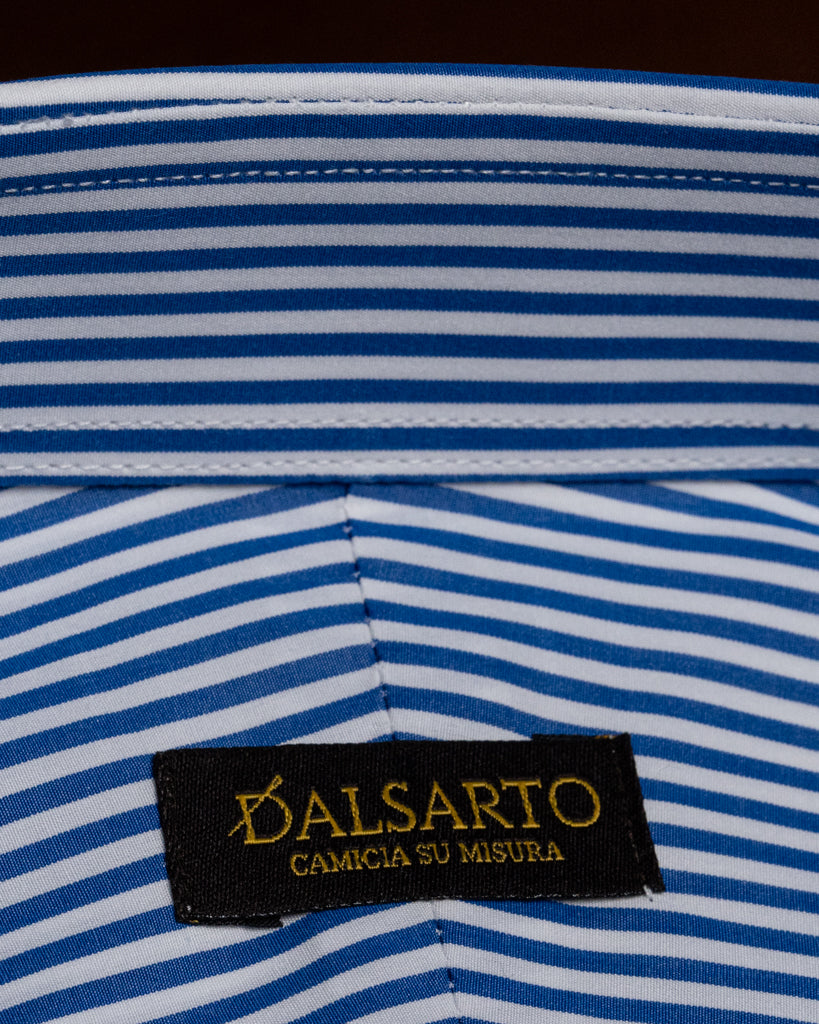 Camicia Bacchettata Blu