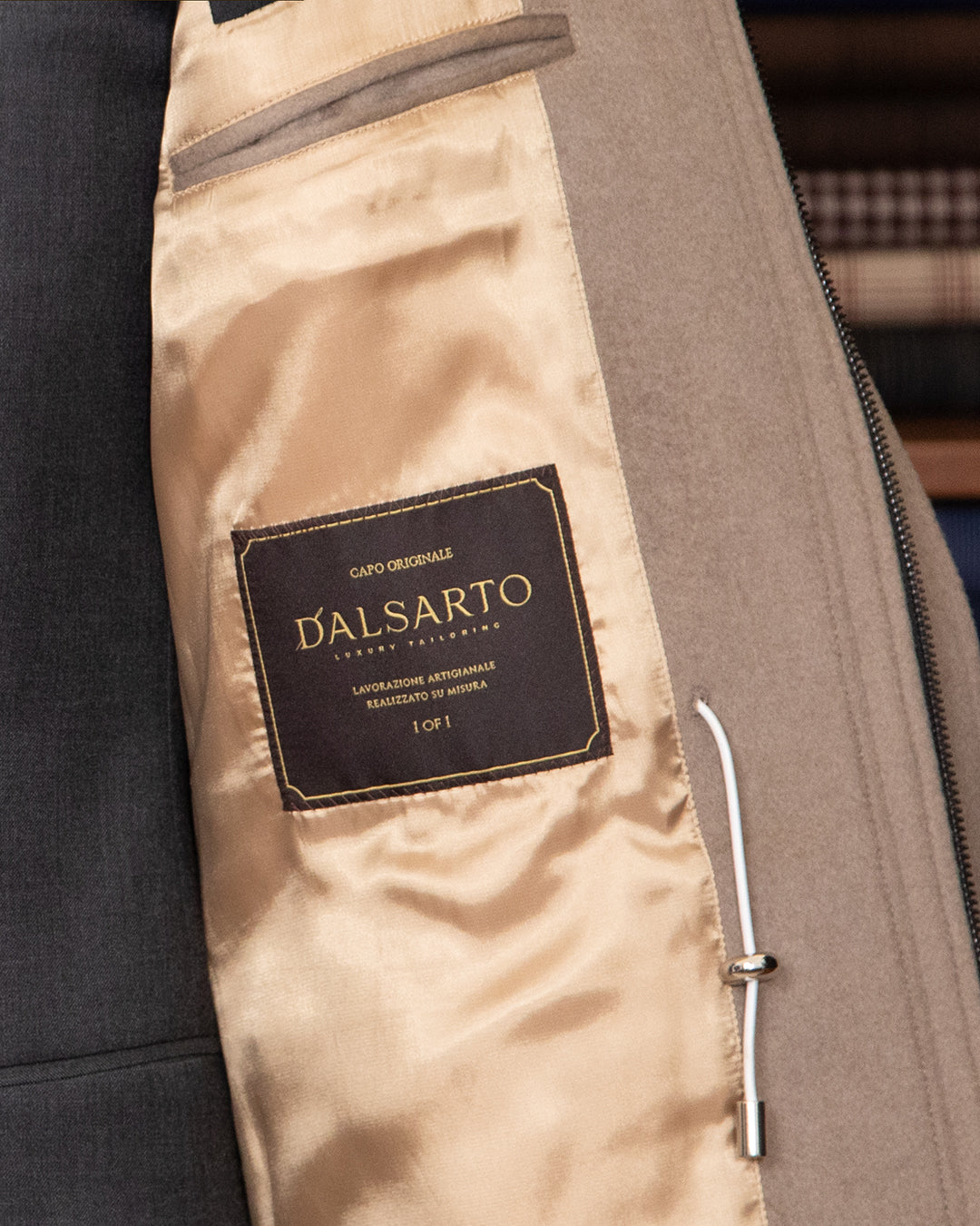 Cappotto Casual Beige Khaki