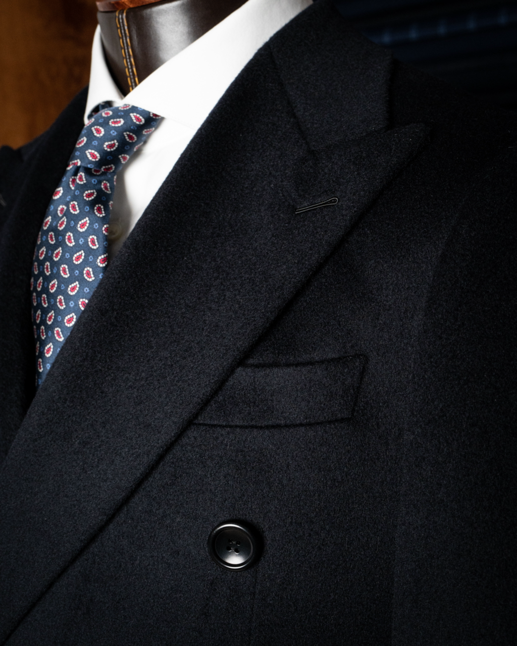 Double-breasted Ghiberti Blue Coat