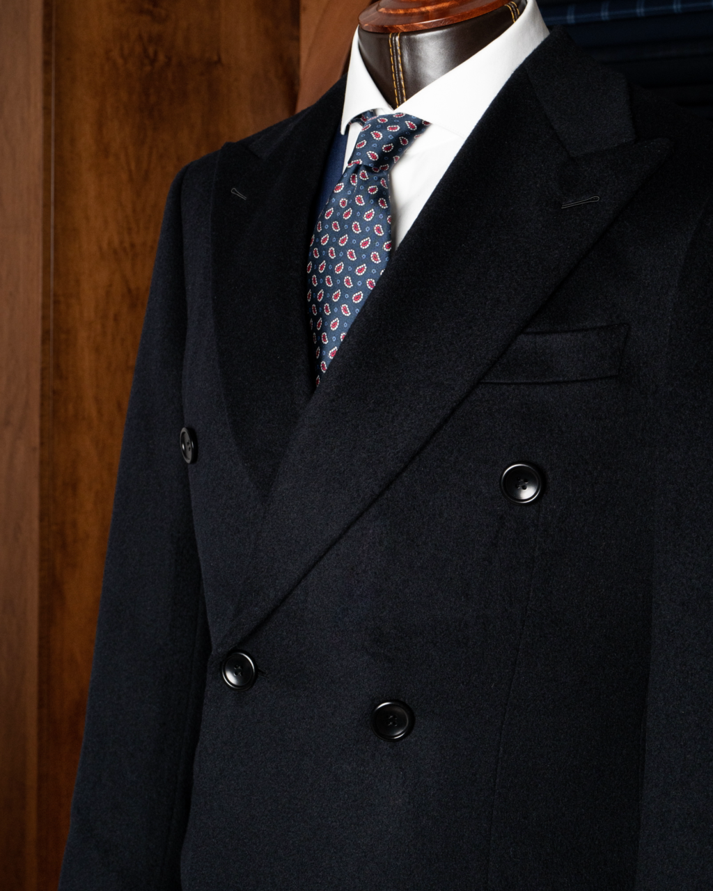 Double-breasted Ghiberti Blue Coat