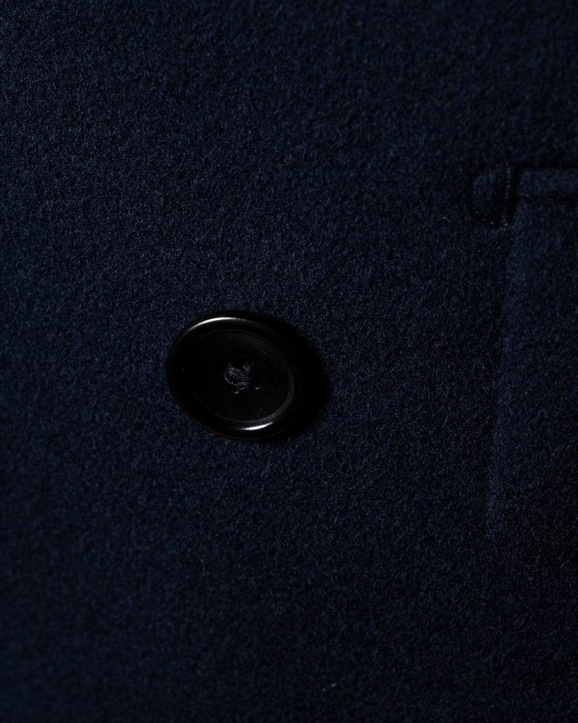 Ghiberti Dark Blue Coat with Velvet