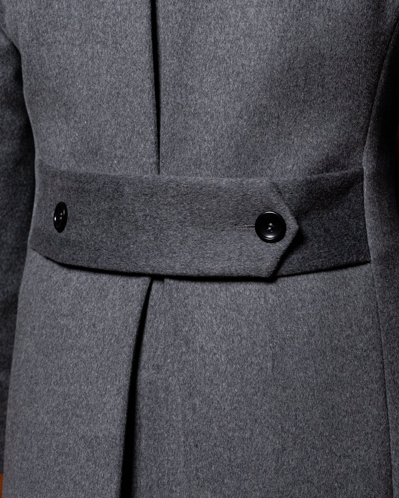 Ash Gray Ghiberti Coat
