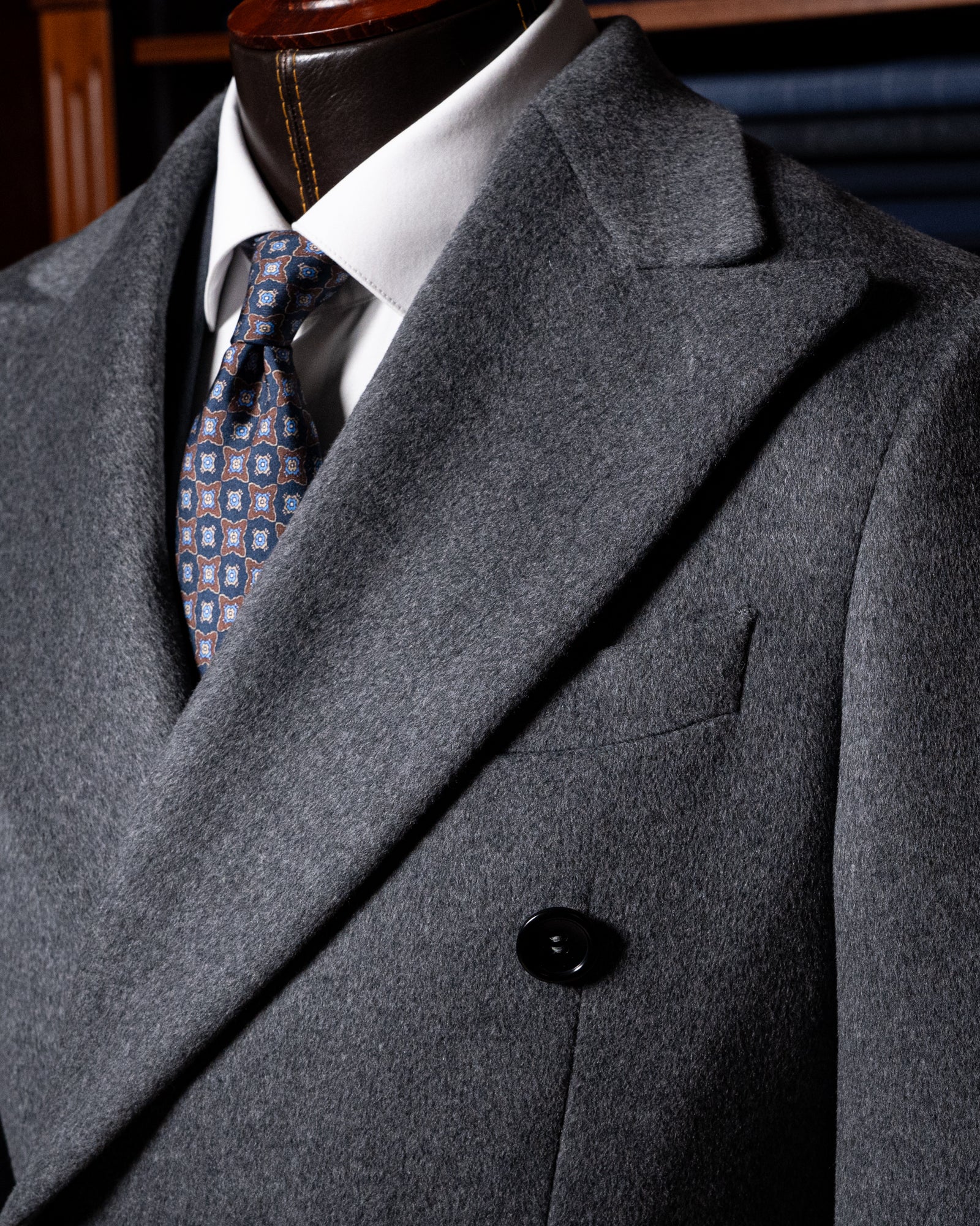Ash Gray Ghiberti Coat
