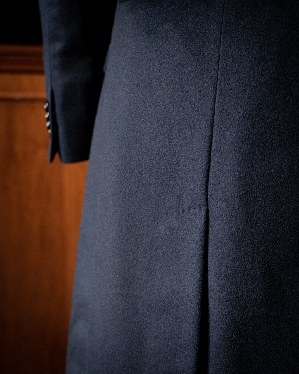 Cappotto Mantegna Blu Scuro