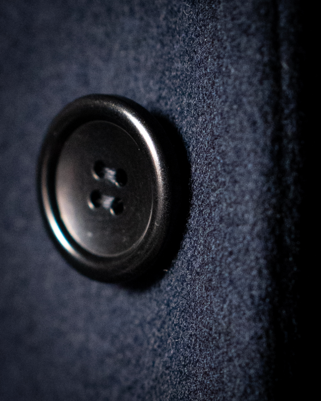 Dark Blue Mantegna Coat